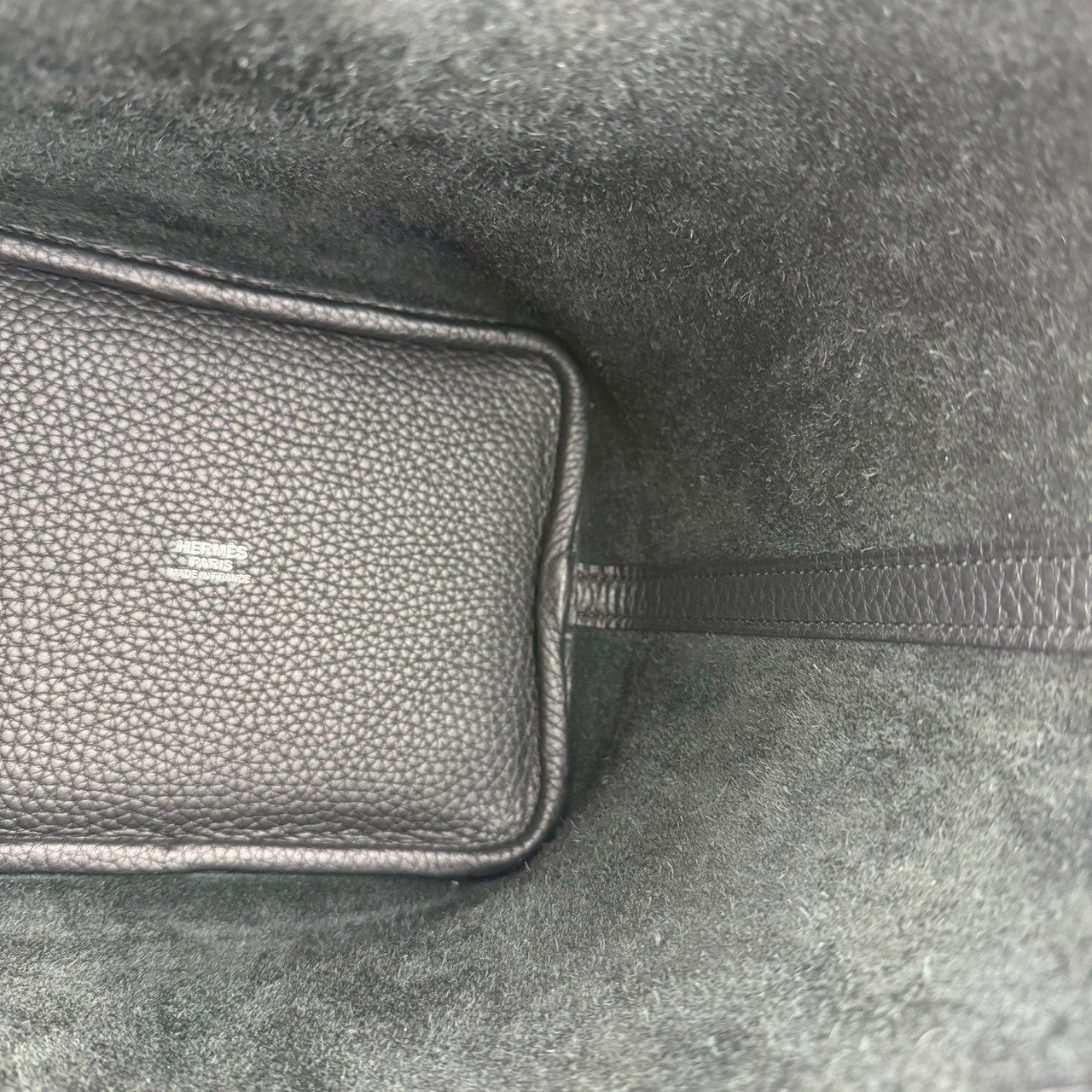 Picotin Lock PM ピコタンロック18 Black ブラック  PHW シルバー金具 Clemance クレマンス Stamp-K K刻印