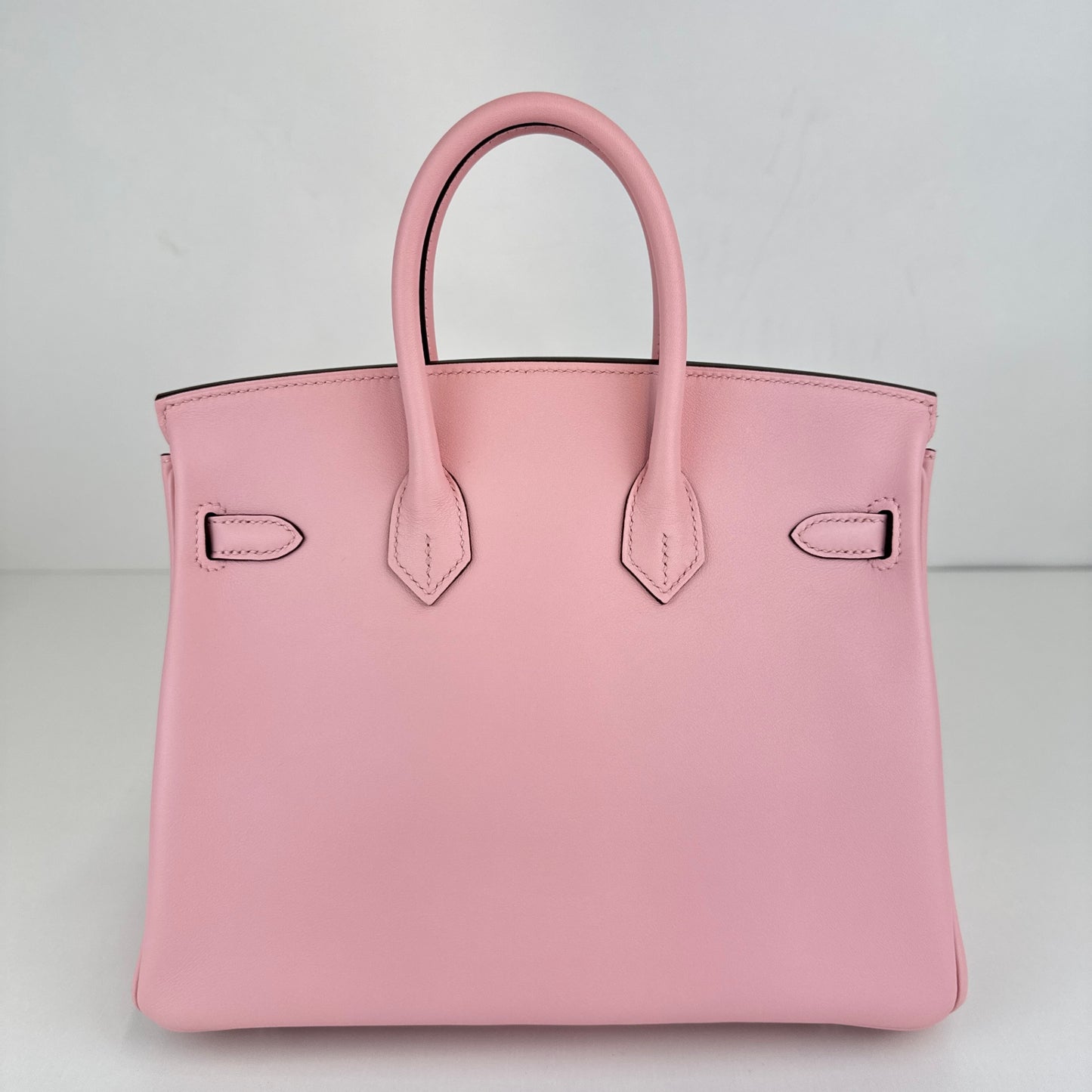 Birkin25 バーキン25 Rose sakura ローズサクラ PHW SV金具 Stamp-D D刻印
