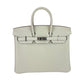 Birkin25 バーキン25 Craie クレ Togo トゴ PHW シルバー金具 Stamp-W W刻 レディースバッグ ハンドバッグ