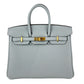 Birkin25 バーキン25 Blue glacier ブルーグラシエ GHW ゴールド金具 Stamp-W W刻印 Togo トゴ ハンドバッグ