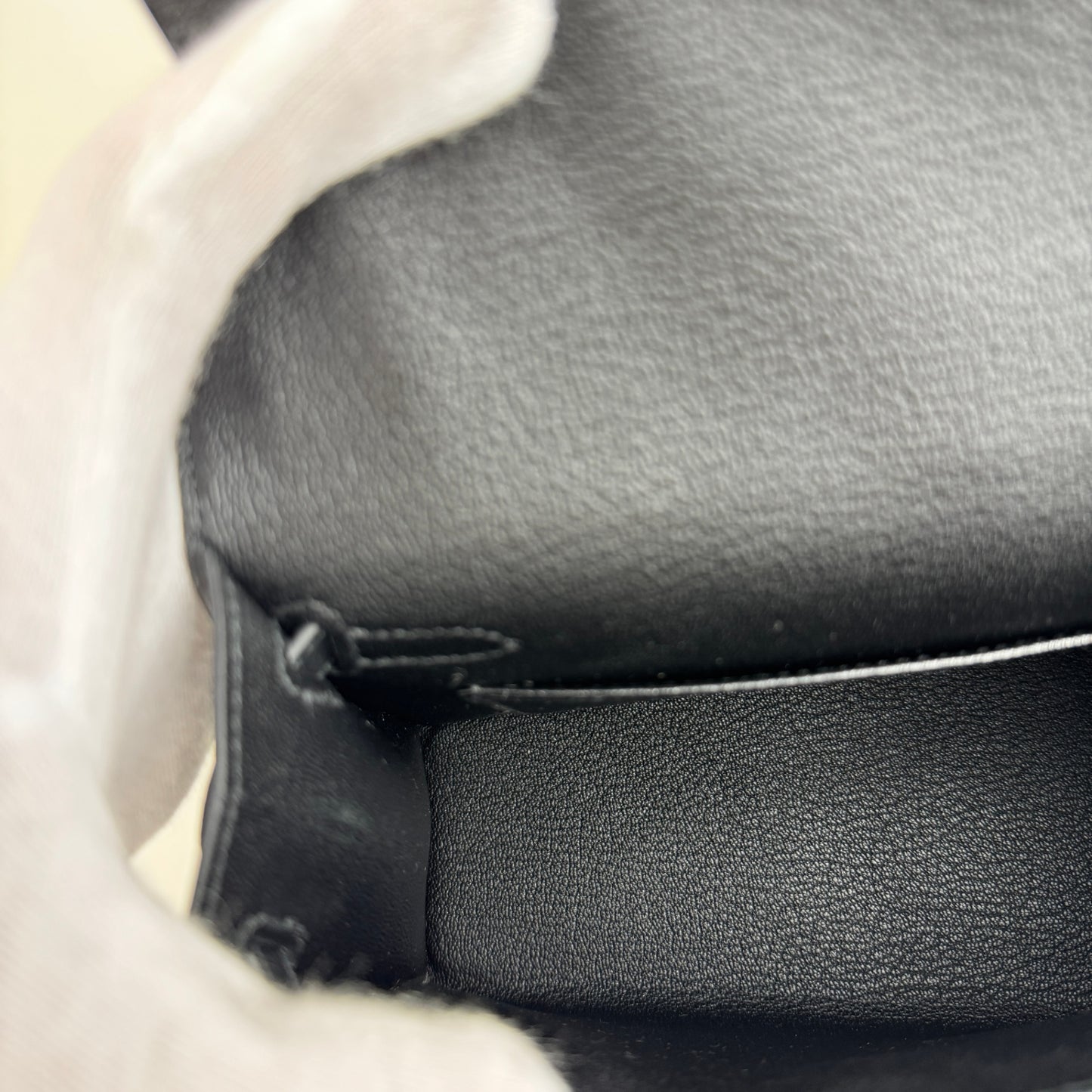 Kelly20 disrder ケリー20 無秩序 Black ブラック Epsom エプソン PHW シルバー金具 Stamp-W W刻印