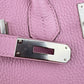 Birkin30 バーキン30 Mauve sylvestre モーヴシルベストル Taurillon Clemence トリヨンクレマンス PHW シルバー金具 Z刻印