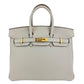 Birkin25 バーキン25 Craie クレ  GHW ゴールド金具 Togo トゴ Stamp-W W刻印