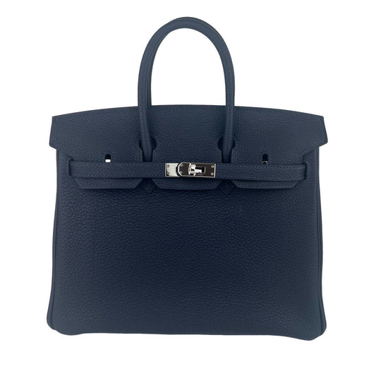 Birkin25 バーキン25 Blue nuit ブルーニュイ PHW SV金具 Y刻 Togo トゴ