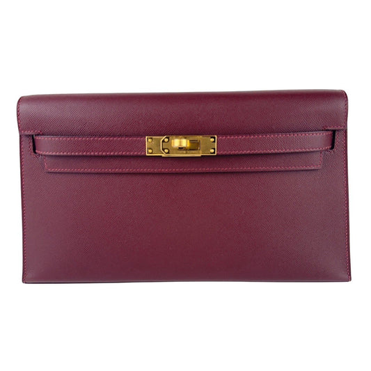 Kelly elan ケリーエラン Rouge H Madame マダム GHW ゴールド金具 Stamp-B B刻印