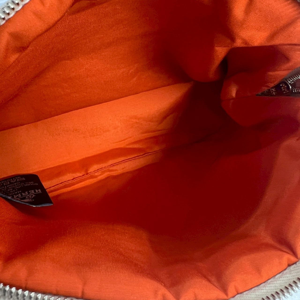 Trousse Bolide moyen mini ボリードポーチミニ　Natural ナチュラル　ベージュ