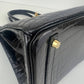 Birkin30 バーキン30 Black ブラック  GHW ゴールド金具 Shiny crocodile シャイニークロコダイル Stamp-Y Y刻印