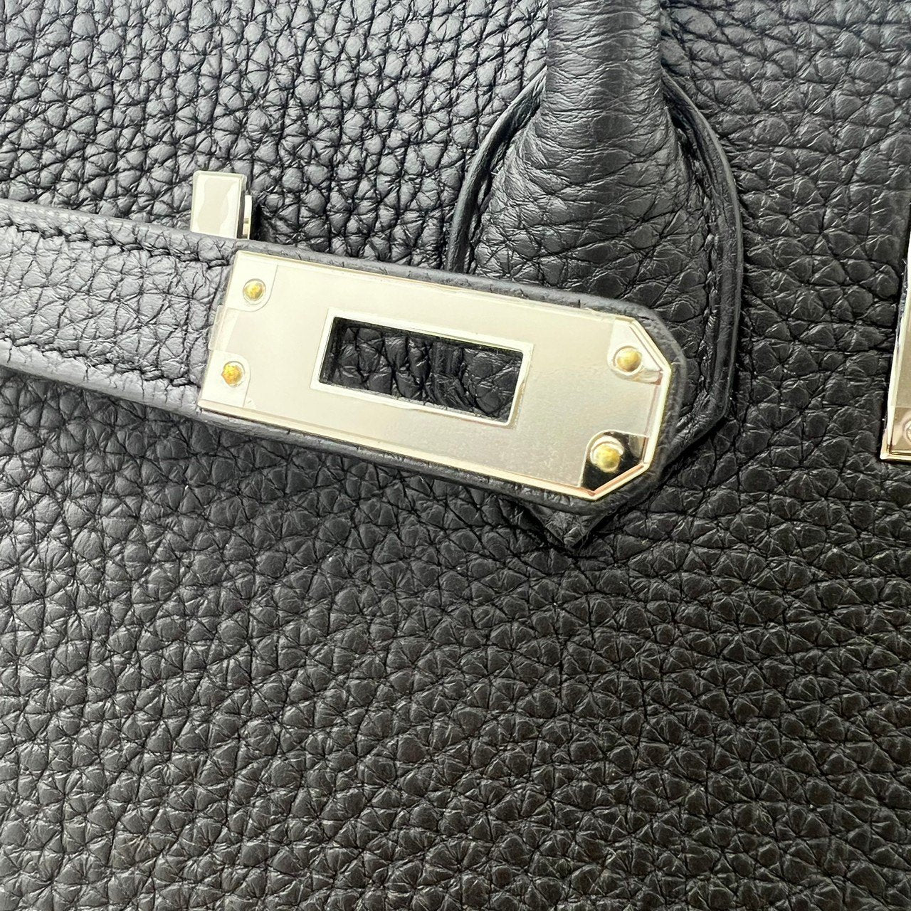 Birkin25 バーキン25 Black ブラック PHW シルバー金具 Togo トゴ Stamp-W W刻