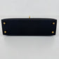 Mini kelly ミニケリー Black ブラック GHW ゴールド金具 Stamp-W W刻印 Epsom エプソン