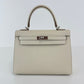 Kelly25 ケリー25 Craie クレ  PHW シルバー金具 Epsom エプソン Stamp-W W刻印