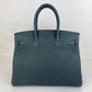 Birkin35 バーキン35 Vert mangrove ヴェールマングローブ PHW シルバー金具 Stamp-K K刻印 Togo トゴ