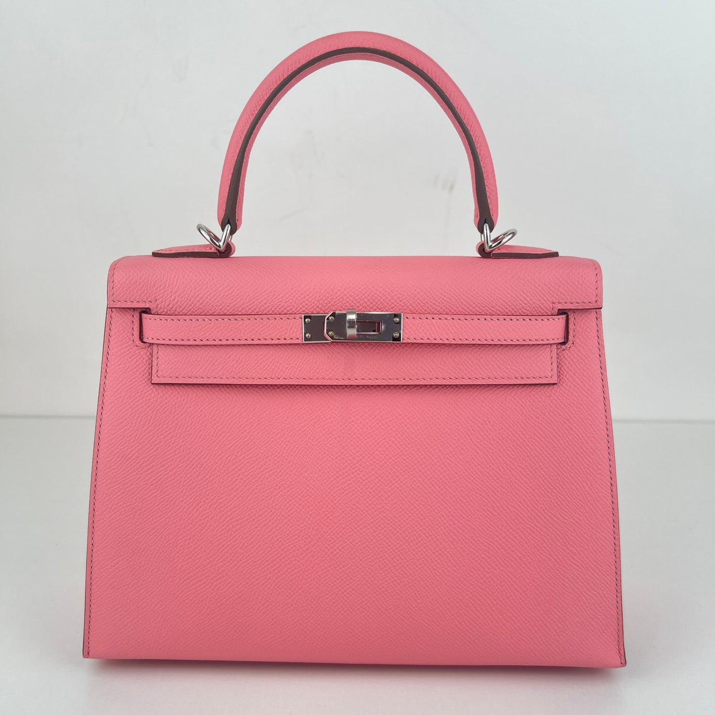 Kelly25 ケリー25 Rose confetti ローズコンフェッティ Epsom エプソン PHW シルバー金具 Stamp-K K刻印