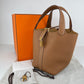 Hermès エルメス Picotin lock PM ピコタンロックPM Stamp-W W刻印 Gold ゴールド GHW ゴールド金具 Clemence クレマンス