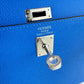 Kelly25 ケリー25 Blue hydra ブルーイドラ  GHW ゴールド金具 Epsom エプソン Stamp-W W刻印