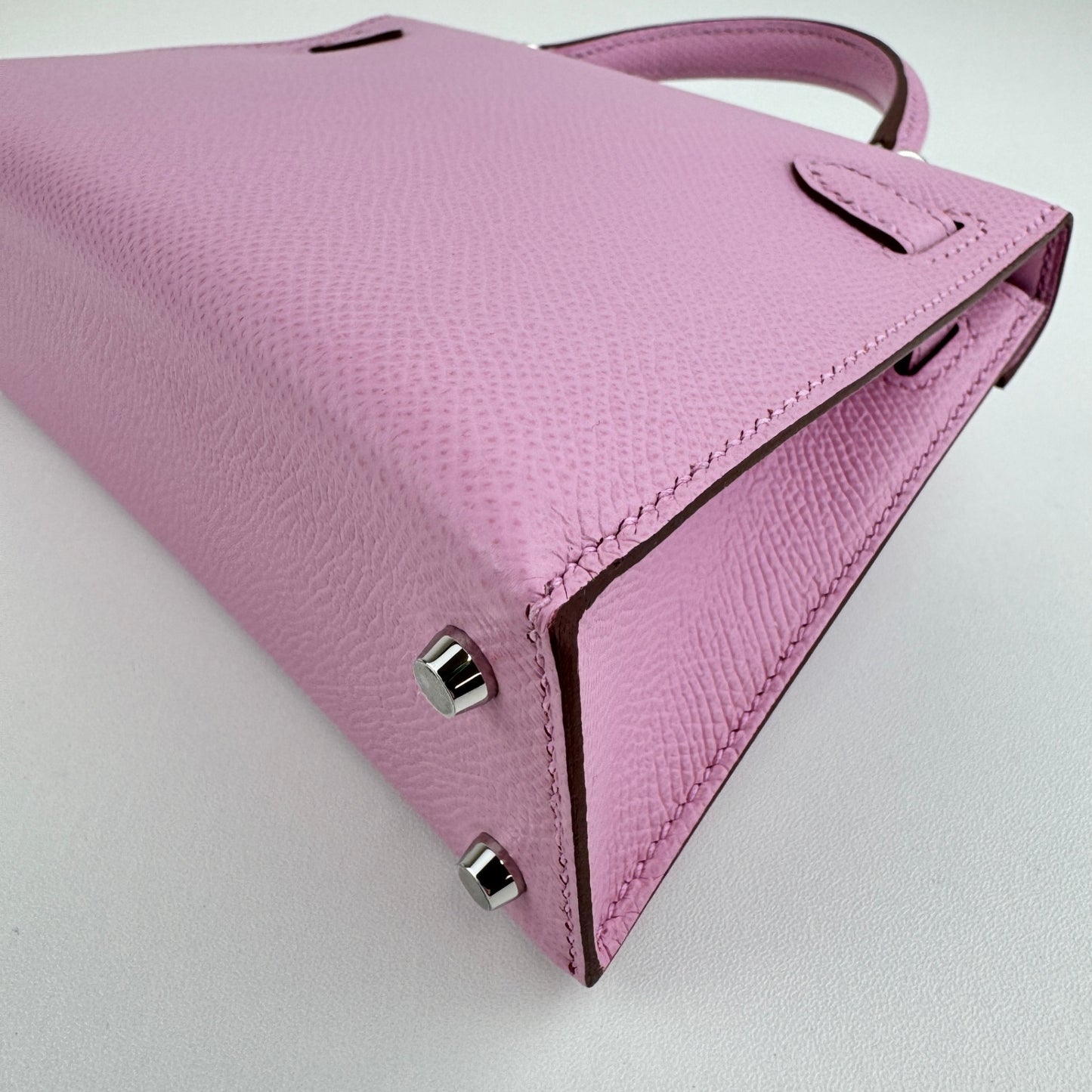 Mini kelly ミニケリー　Mauve Sylvestre　PHW シルバー金具 モーヴシルベストル　Stamp-Z Z刻