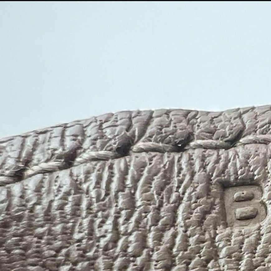 Birkin25 tricolor バーキン25 トリコロール Etoupe エトープ PHW シルバー金具 Stamp-B B刻印 Epsom エプソン