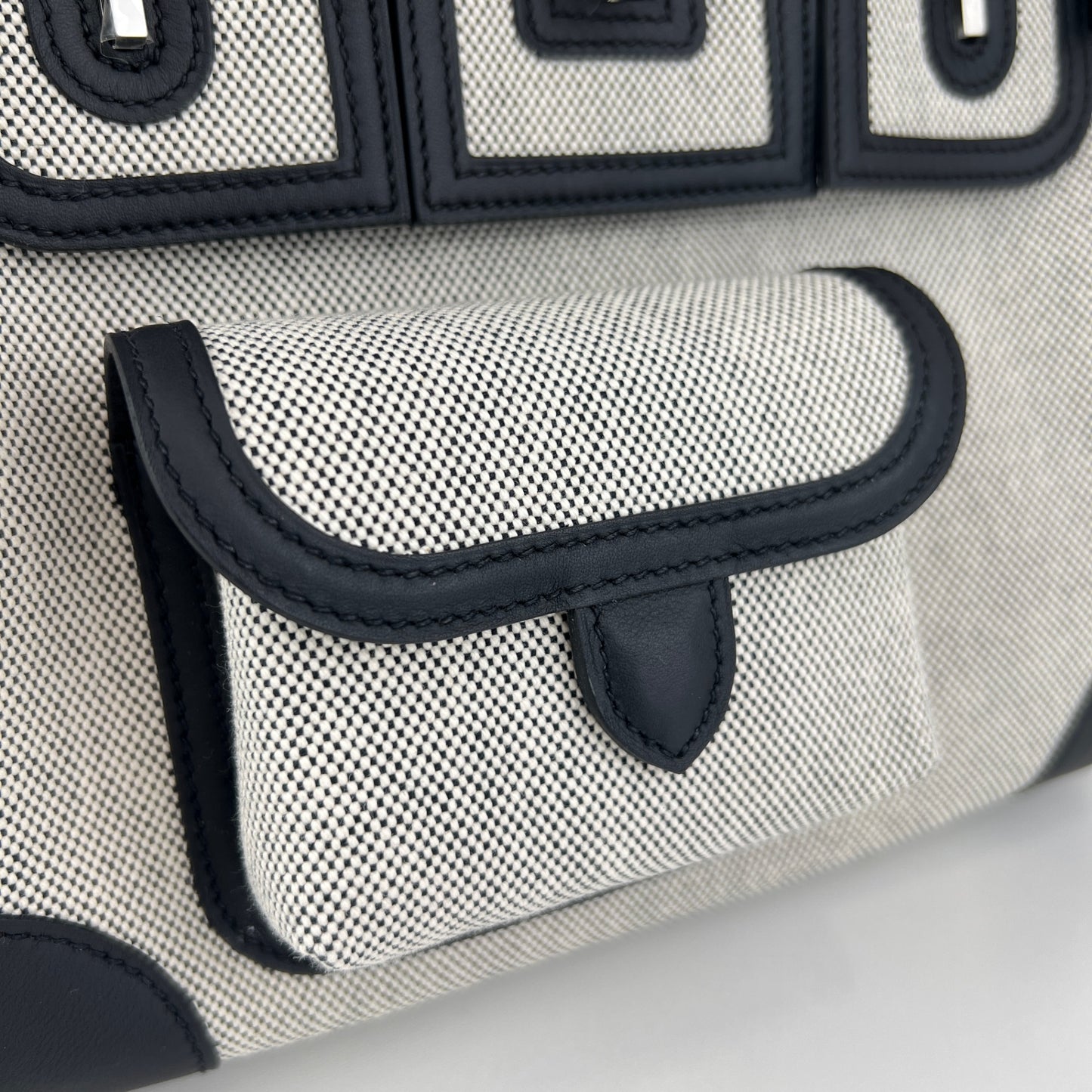 Birkin25 cargo バーキン25 カーゴ Black ブラック Toile goelan/Swift トワルゴエラン/スイフト PHW シルバー金具 Stamp-K K刻印