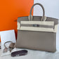 Birkin25 バーキン25 Etoupe エトープ Togo トゴ PHW シルバー金具 Stamp-W W刻印