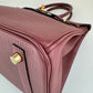 Birkin30 バーキン30 Rouge H ルージュアッシュ  GHW ゴールド金具 Togo トゴ Stamp-W W刻印