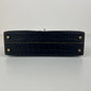 Mini kelly SO ミニケリー スペシャルオーダー Black/Kraft ブラック/クラフト crocodile クロコダイル PMBHW シャンパンゴールド金具 Stamp-B B刻印