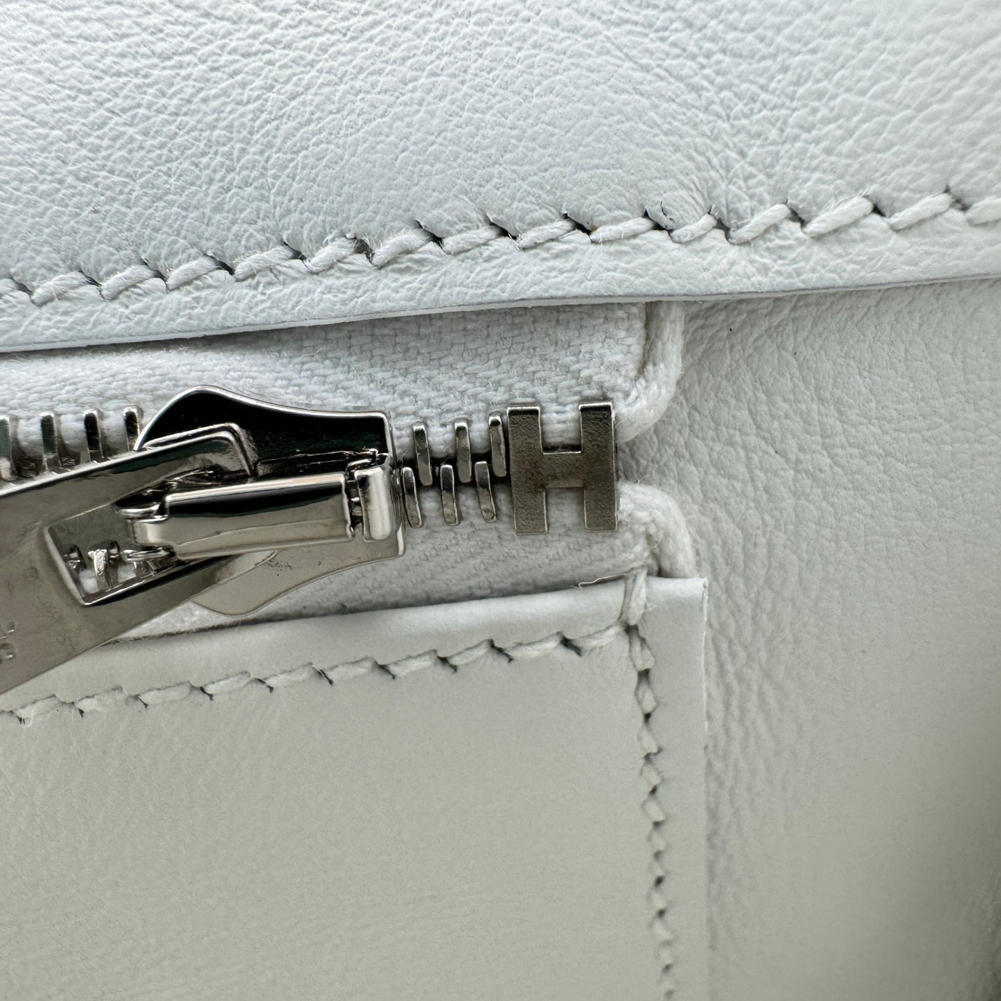 Birkin25 バーキン25 Stamp-W W刻印 Swift スイフト New white ニューホワイト PHW シルバー金具