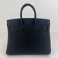 Birkin25 バーキン25 Black ブラック Togo トゴ PHW シルバー金具 Stamp-K K刻印