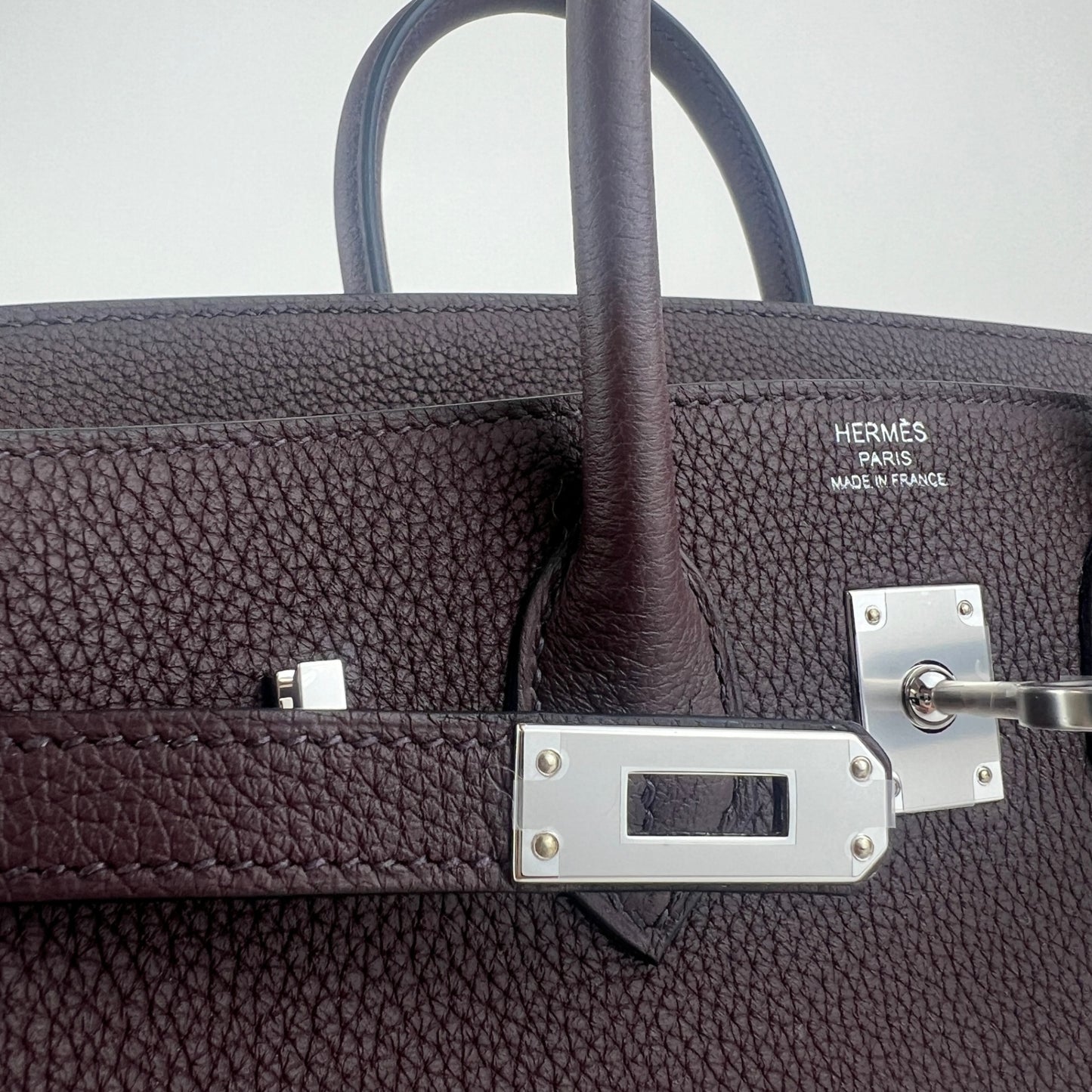 Birkin25 バーキン25 Stamp-B B刻印 Togo トゴ Rouge sellier ルージュセリエ PHW シルバー金具