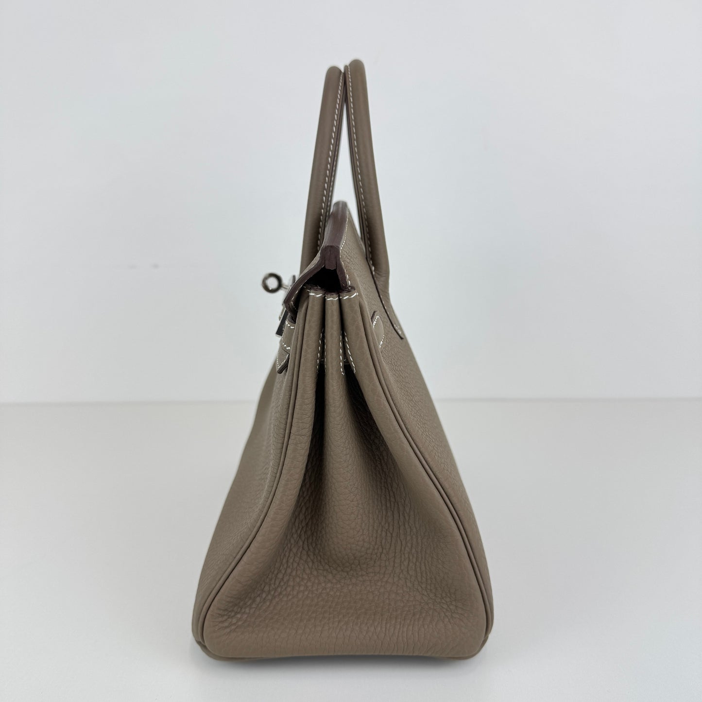 Birkin25 バーキン25 Etoupe エトープ Togo トゴ PHW シルバー金具 Stamp-W W刻印