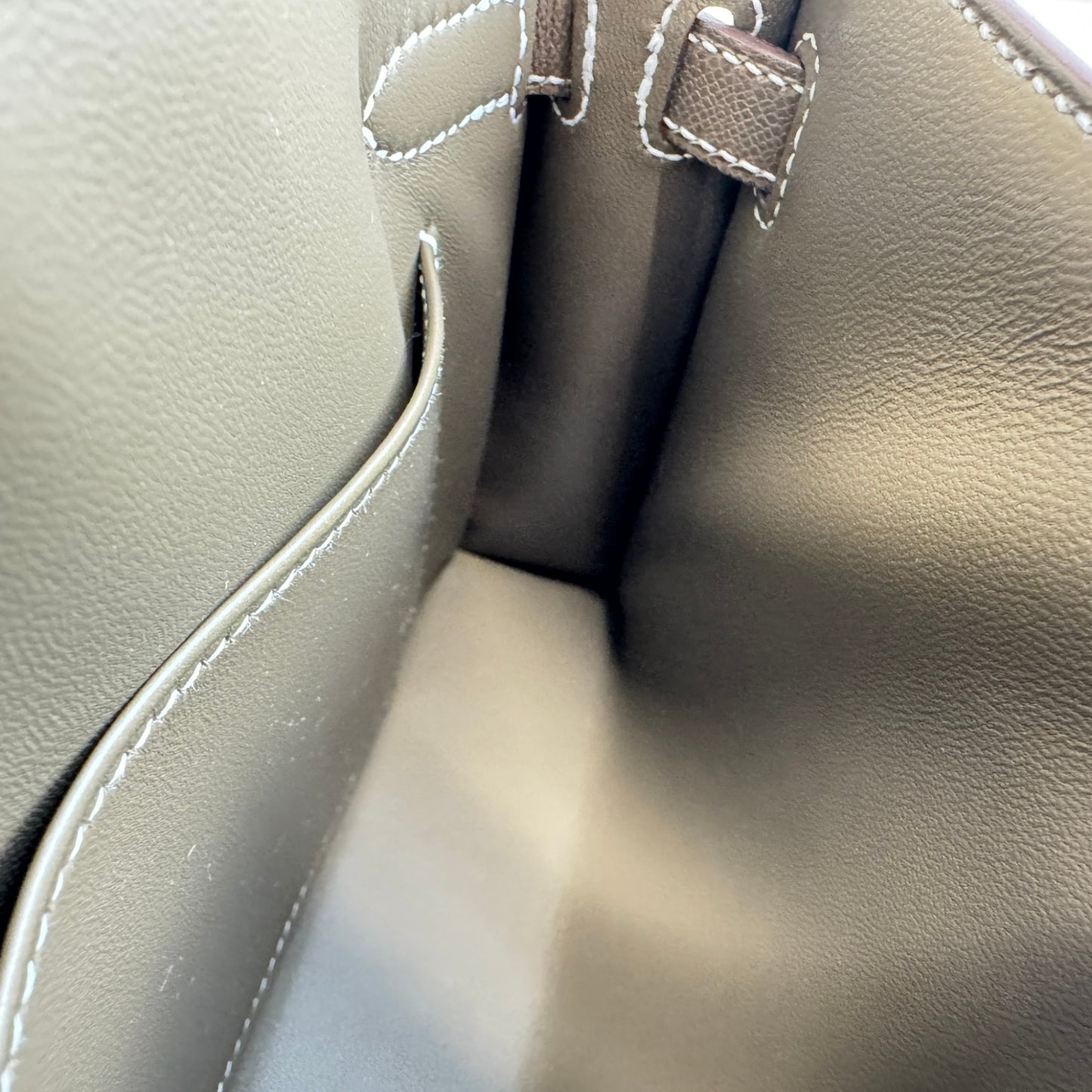 Kelly elan ケリーエラン Madame マダム Etoupe エトープ GHW ゴールド金具 Stamp-K K刻印