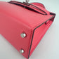 Mini kelly verso ミニケリーヴェルソ Rose ete ローズエテ PHW シルバー金具 Stamp-B B刻