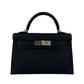 Mini kelly ミニケリー Black ブラック EHW エレクトラム金具 Stamp-K K刻 Epsom エプソン
