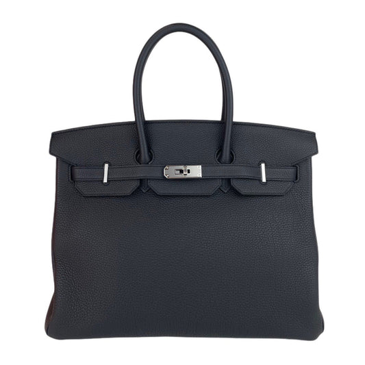 Birkin35 バーキン35 Black ブラック PHW シルバー金具 B刻