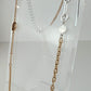 新品未使用 HERMES エルメス Mix and h long necklace ミックス＆Hロングネックレス RG金具 ローズゴールド/シルバー