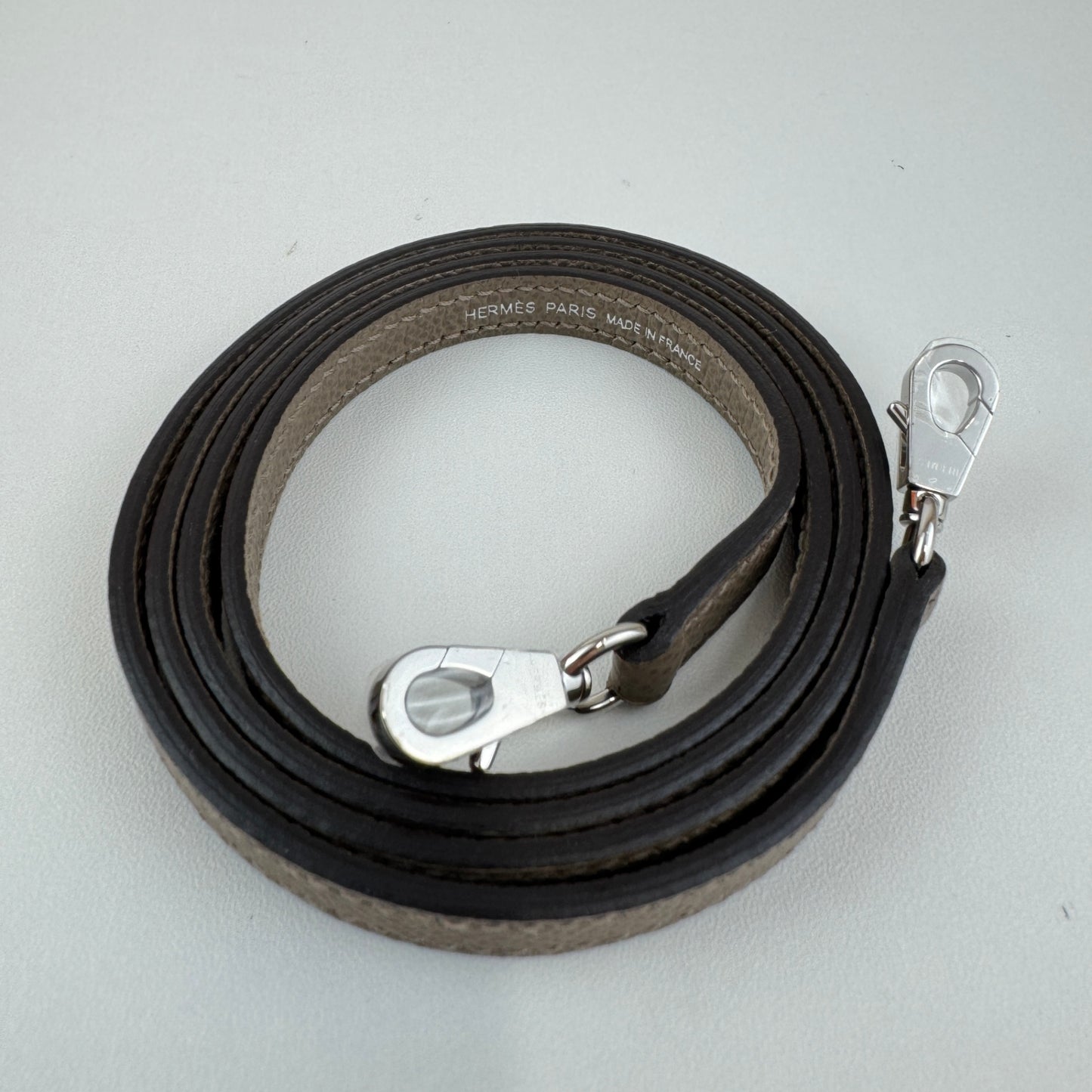 Mini kelly tricolor ミニケリートリコロール Trench トレンチ PHW シルバー金具 Stamp-K K刻印 Epsom エプソン