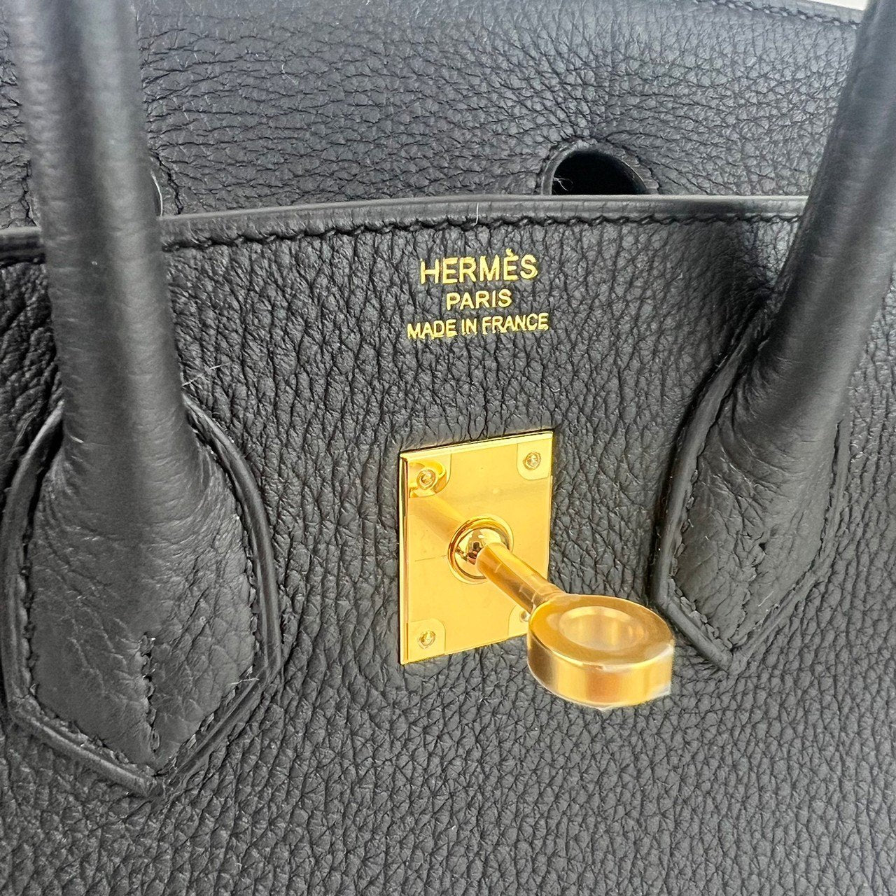 Birkin25 バーキン25 Black ブラック GHW ゴールド金具 W刻印 Togo トゴ