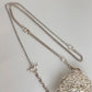 Sac bijou chaine dancre サックビジューシェーヌダンクル PHW シルバー金具 シルバー925