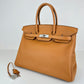 Birkin35 Sea Surf and Fun バーキン35 海とサーフとファン Toffee トフィ PHW シルバー金具 Stamp-U U刻印