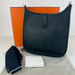 EvelynPM エヴリンPM Black ブラック PHW シルバー金具 Taurillon Clemence トリヨンクレマンス Stamp-K K刻印