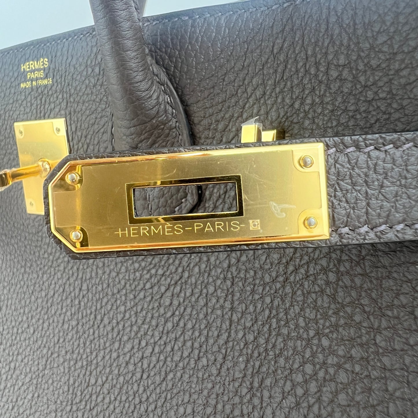 Birkin30 バーキン30 Ecorce エコルセ Togo トゴ GHW ゴールド金具 Stamp-W W刻印