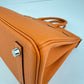 Birkin25 バーキン25 Orange オレンジ PHW シルバー金具 Togo トゴ Stamp-K K刻印