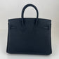 Birkin25 バーキン25 Black ブラック GHW ゴールド金具　Togo トゴ　Stamp-W W刻