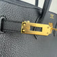 Birkin25 Verso バーキン25ヴェルソ Black/Blue saphir/ブラック/ブルーサファイヤ  GHW ゴールド金具 Togo トゴ Stamp-K K刻印