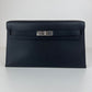 Kelly elan ケリーエラン Black ブラック Chevre シェーブル PHW シルバー金具 Stamp-B B刻印