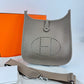 Evelyn PM エヴリンPM Etoupe エトープ  PHW シルバー金具 Taurillon Clemence トリヨンクレマンス Stamp-K K刻印