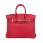 Birkin25 バーキン25 Rouge vif ルージュヴィフ Swift スイフト GHW ゴールド金具 Stamp-W W刻印