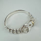 Inflexible bracelet TGM  ブックルセリエ　インフレキシブルブレスレットTGM シルバー　silver