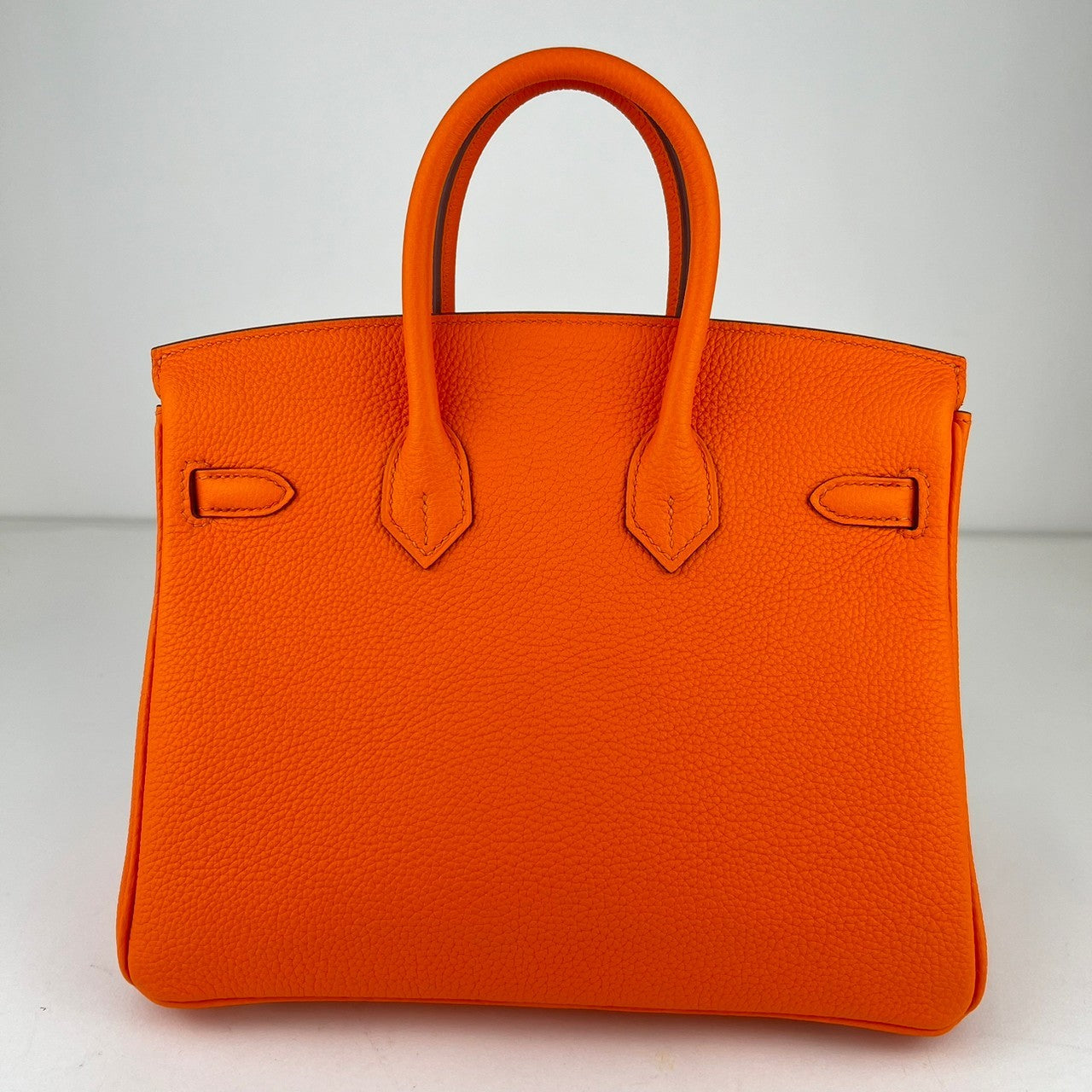 Birkin25 バーキン25 Orange minium オレンジミニマム PHW シルバー金具 Togo トゴ B刻