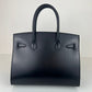 Birkin30 バーキン30 Black ブラック シルバー金具 W刻印 Box calf ボックスカーフ