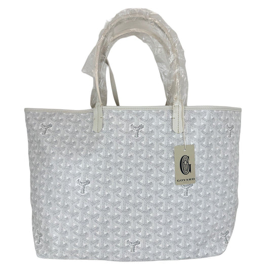 GOYARD ゴヤール サンルイPM ゴヤールディンキャンバス & シュヴロッシュカーフスキン リネンとコットン（内側）