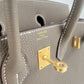 Birkin25 バーキン25 Etoupe エトープ GHW Mat ゴールド金具マット Stamp-K K刻